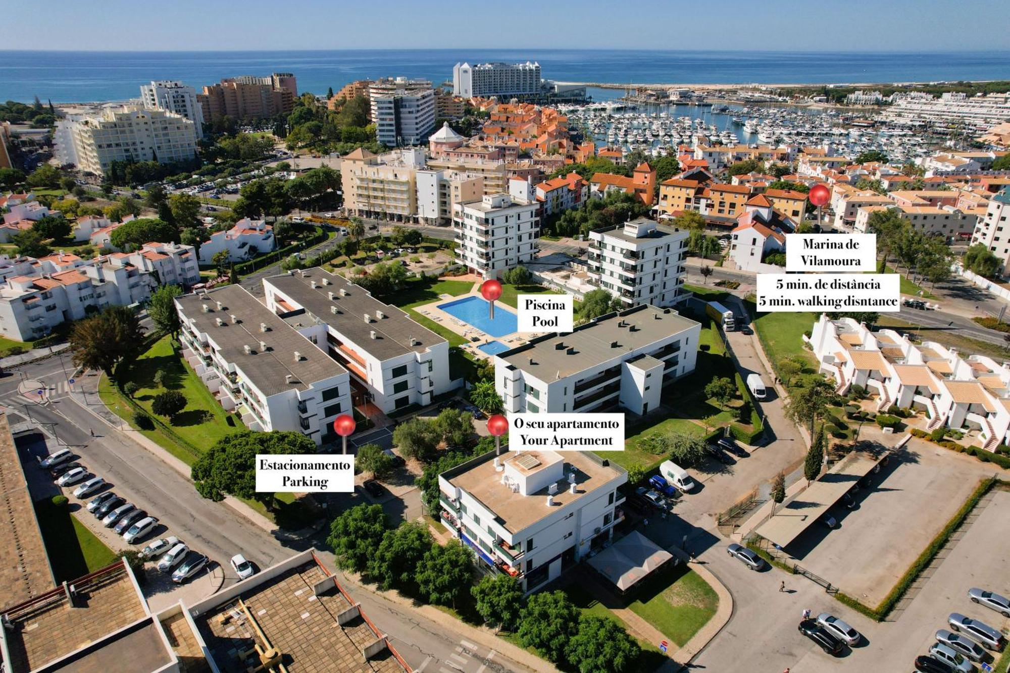Centralgarve - Elegant And Cosy Studio In The Heart Of Vilamoura - Aldeia Do Mar T0 Ngoại thất bức ảnh